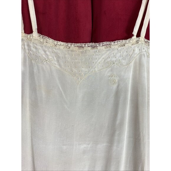 Vintage 20s step In lounge romper silk - Picture 2 of 8